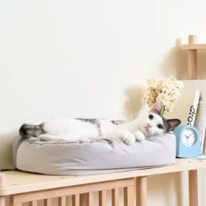 LADY FLAVOR Cooling Cat Cushion | Cooling Bean Bag Bed for Cats